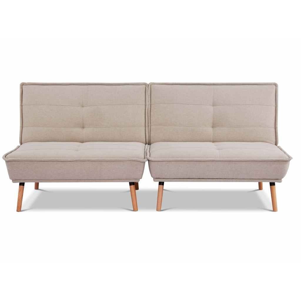Dvivietė sofa-lova AMBER, smėlio 1 Dvivietė sofa-lova AMBER, smėlio 1
