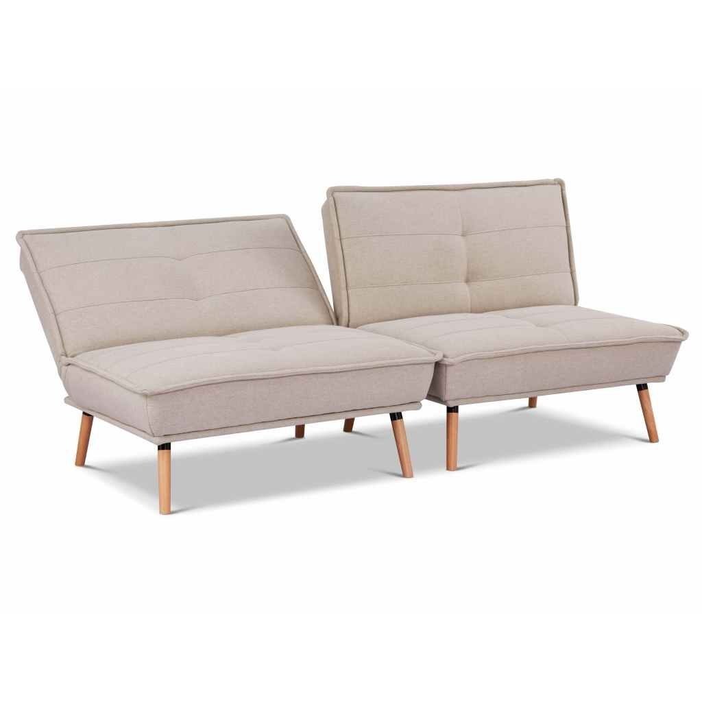 Dvivietė sofa-lova AMBER, smėlio 2 Dvivietė sofa-lova AMBER, smėlio 2