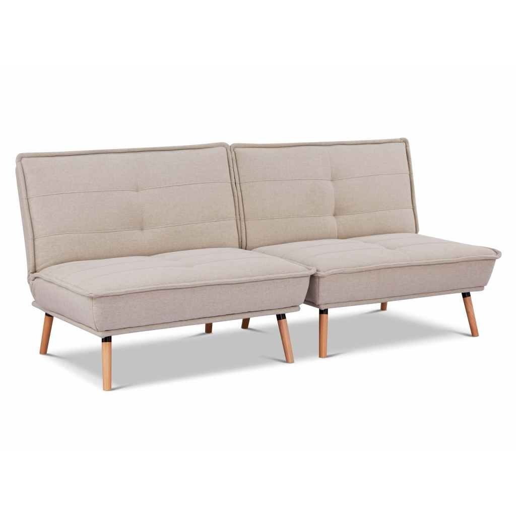 Dvivietė sofa-lova AMBER, smėlio