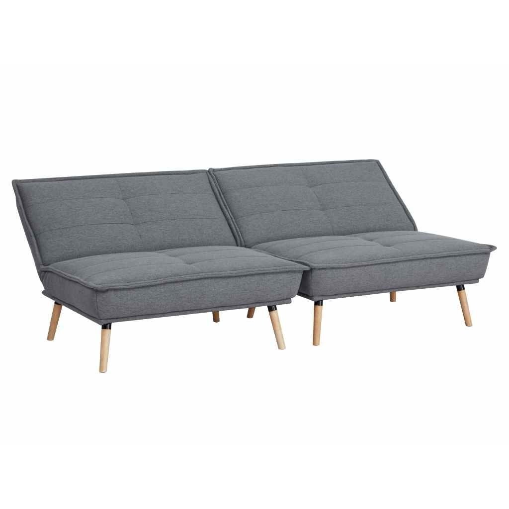 Dvivietė sofa-lova AMBER, tamsiai pilka 2