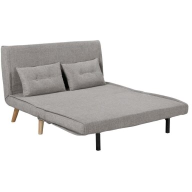 Dvivietė sofa-lova TEMPO, pilka