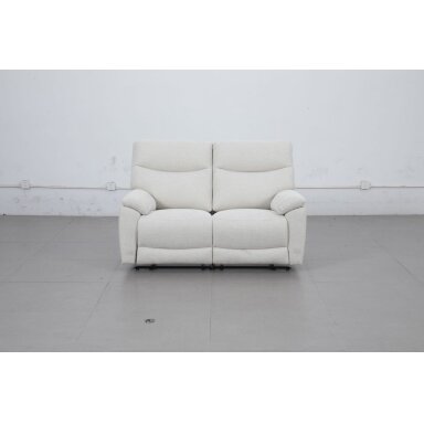 Dvivietė sofa su reglaineriais 51197M, šviesiai pilka