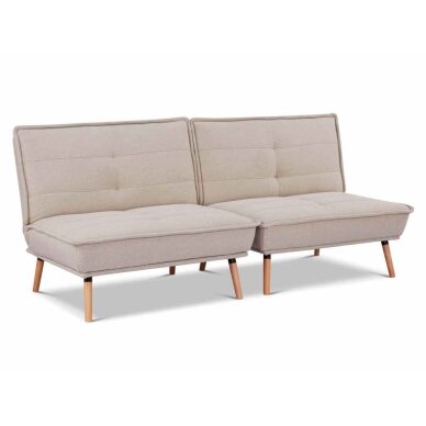 Dvivietė sofa-lova AMBER, smėlio
