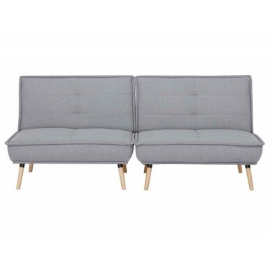 Dvivietė sofa-lova AMBER, šviesiai pilka 5 Dvivietė sofa-lova AMBER, šviesiai pilka 5