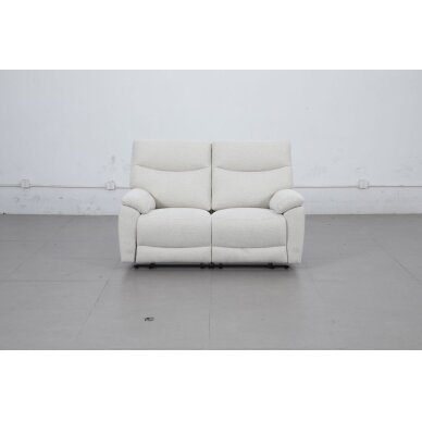 Dvivietė sofa su reglaineriais 51197M, šviesiai pilka