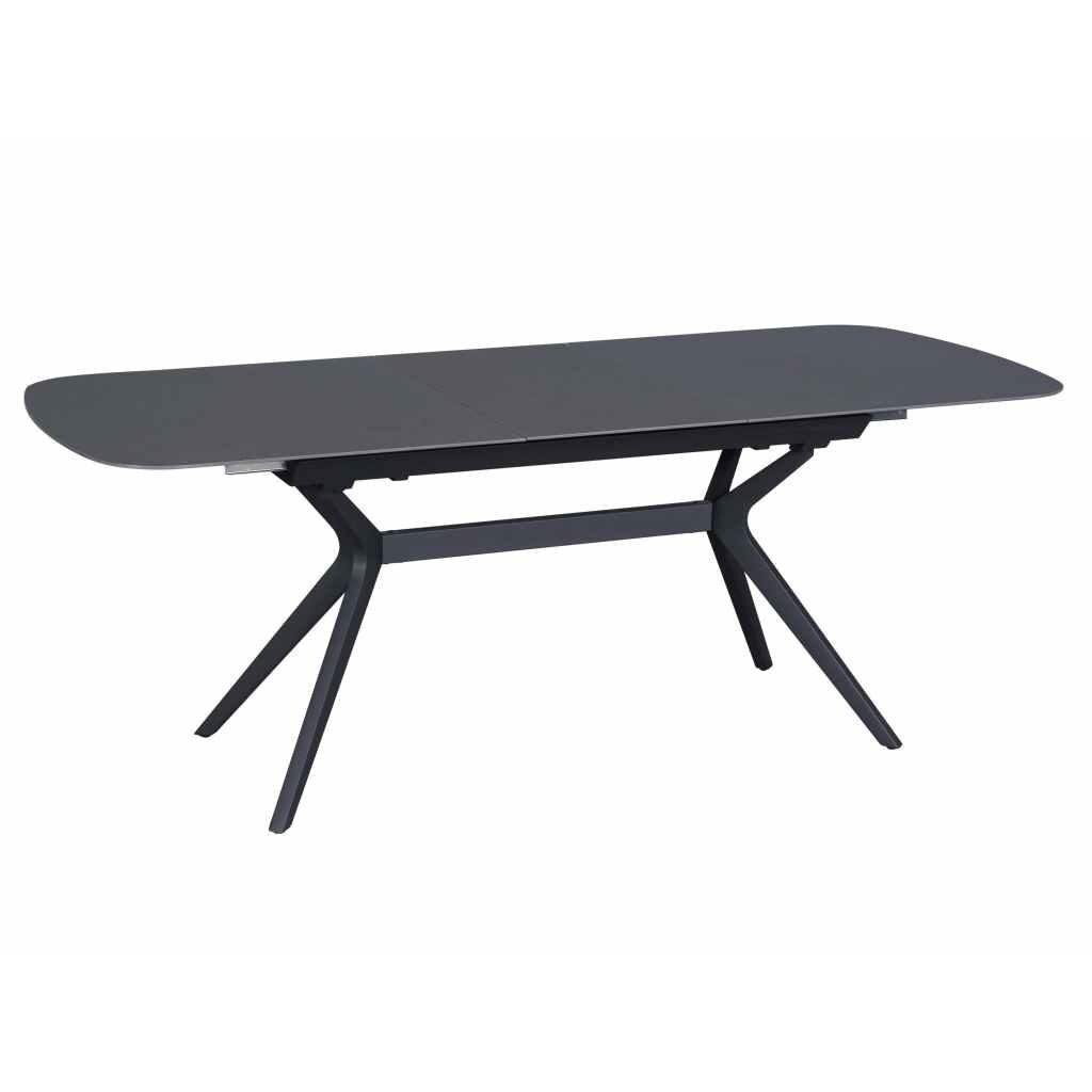 Išskleidžiamas valgomojo stalas DELF 160-204x90 cm, pilka 1 Išskleidžiamas valgomojo stalas DELF 160-204x90 cm, pilka 1