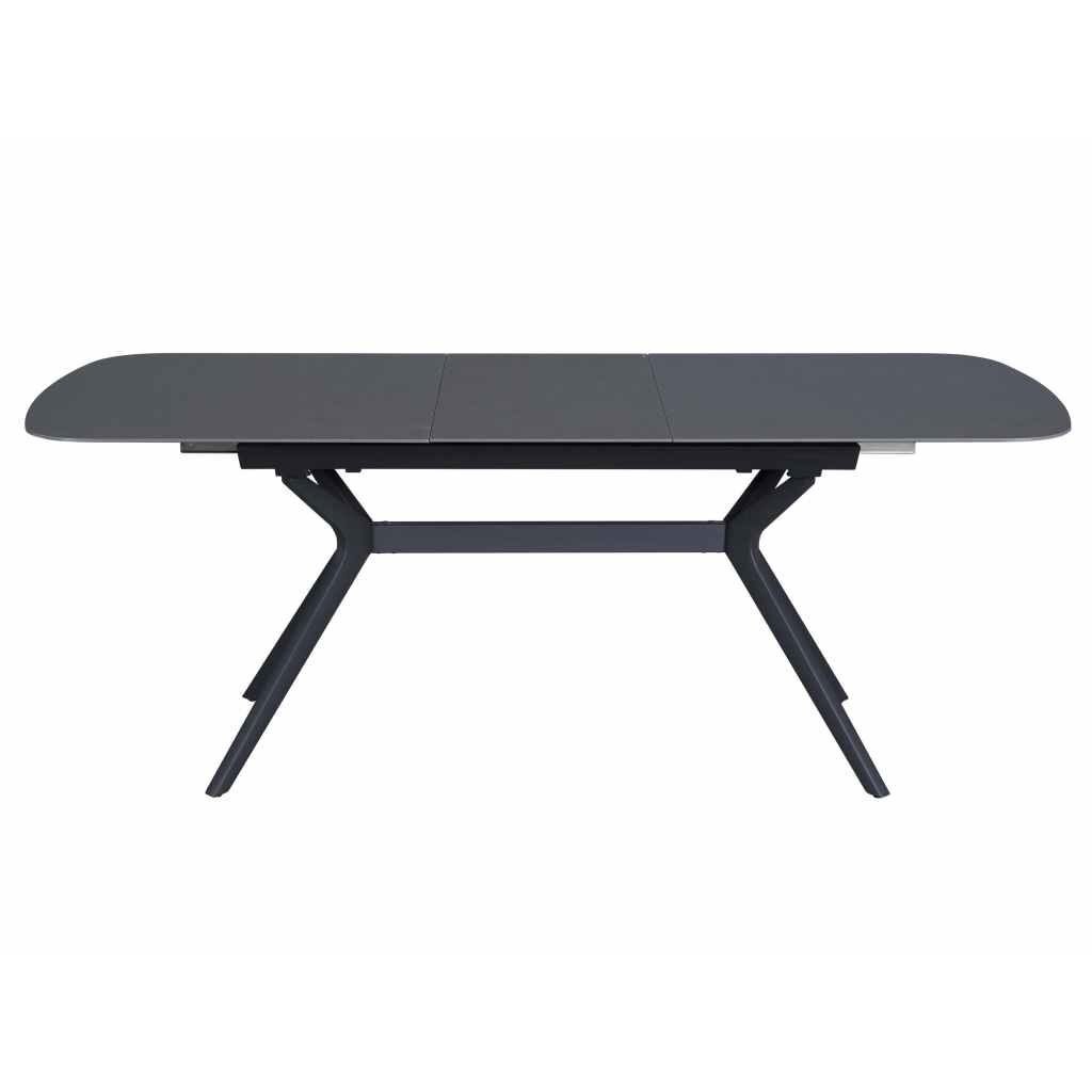Išskleidžiamas valgomojo stalas DELF 160-204x90 cm, pilka 2