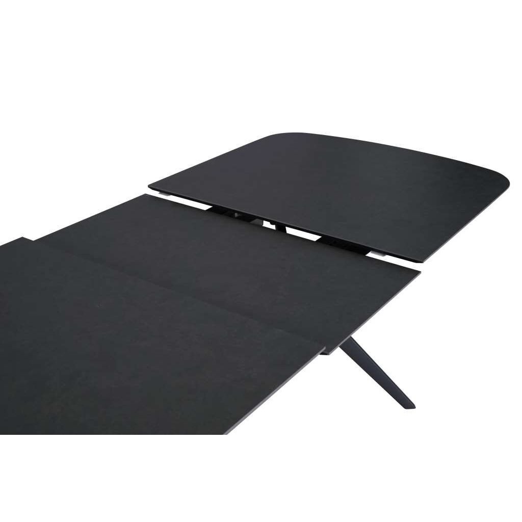 Išskleidžiamas valgomojo stalas DELF 160-204x90 cm, pilka 4