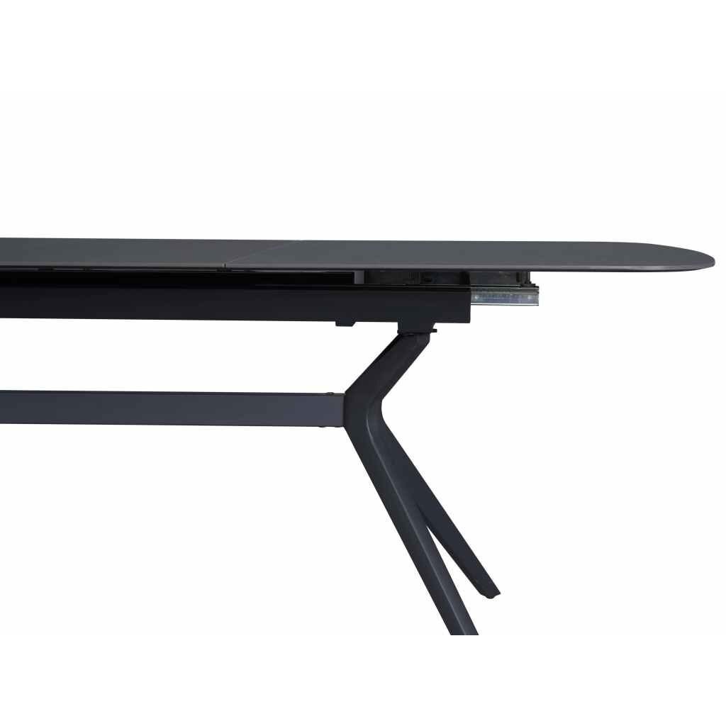 Išskleidžiamas valgomojo stalas DELF 160-204x90 cm, pilka 5 Išskleidžiamas valgomojo stalas DELF 160-204x90 cm, pilka 5