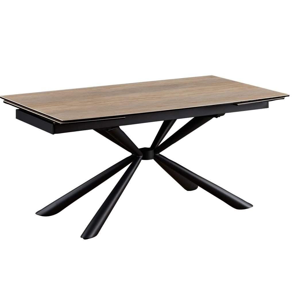 Išskleidžiamas valgomojo stalas STAV 160-240x90 cm, medžio raštas Išskleidžiamas valgomojo stalas STAV 160-240x90 cm, medžio raštas