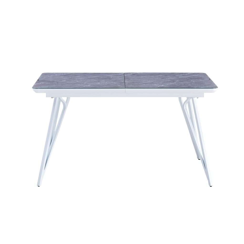 Išskleidžiamas valgomojo stalas TERRA 140-180x85 cm, pilka 4 Išskleidžiamas valgomojo stalas TERRA 140-180x85 cm, pilka 4