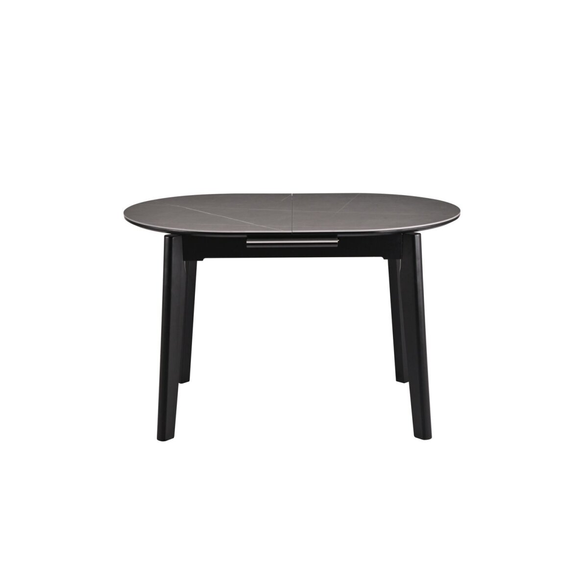 Išskleidžiamas valgomojo stalas ARES 140-180x85 cm, matinė pilka