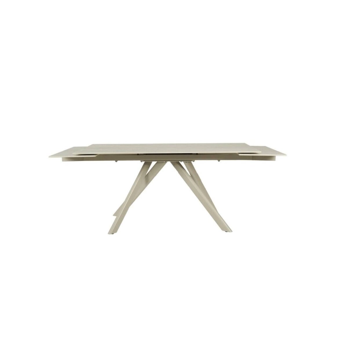 Išskleidžiamas valgomojo stalas CALISTO 160-240x90 cm, matinė smėlio (camel) 4 Išskleidžiamas valgomojo stalas CALISTO 160-240x90 cm, matinė smėlio (camel) 4