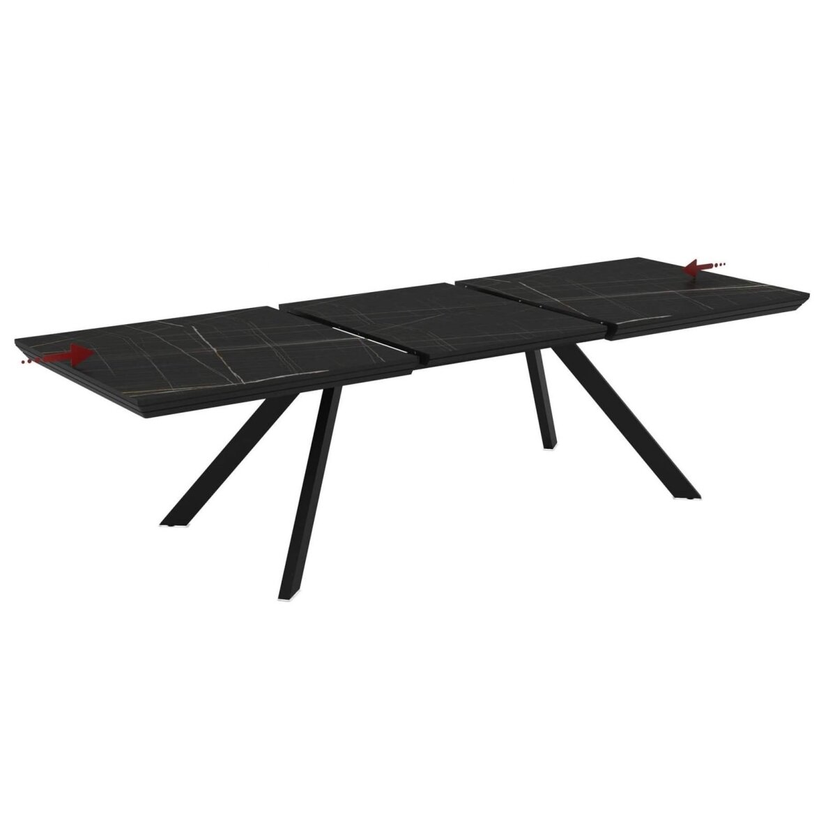 Išskleidžiamas valgomojo stalas CORIN 200-255x100 cm, matinė Sonata 3 Išskleidžiamas valgomojo stalas CORIN 200-255x100 cm, matinė Sonata 3