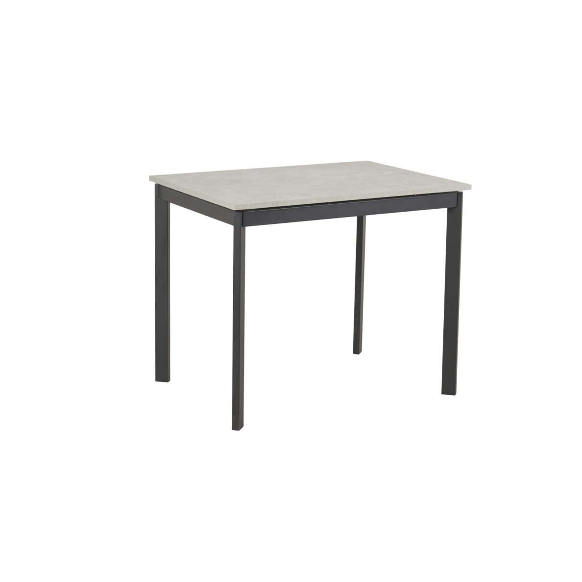 Išskleidžiamas valgomojo stalas LOFT 90-125x70 cm, pilka 1