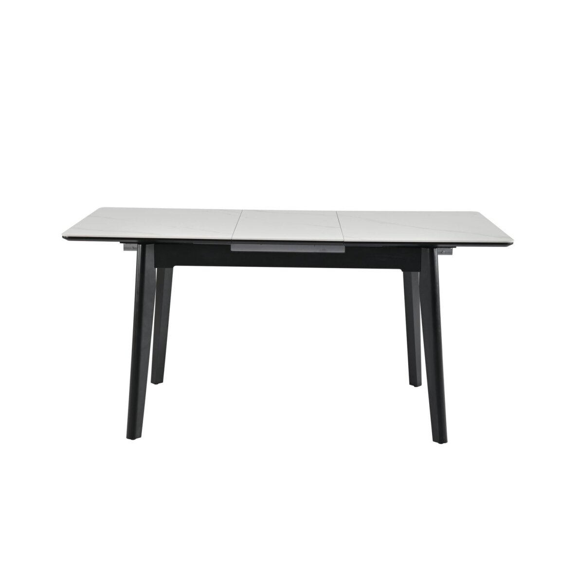 Išskleidžiamas valgomojo stalas OSTEN 110-140x80 cm, matinė balta Išskleidžiamas valgomojo stalas OSTEN 110-140x80 cm, matinė balta