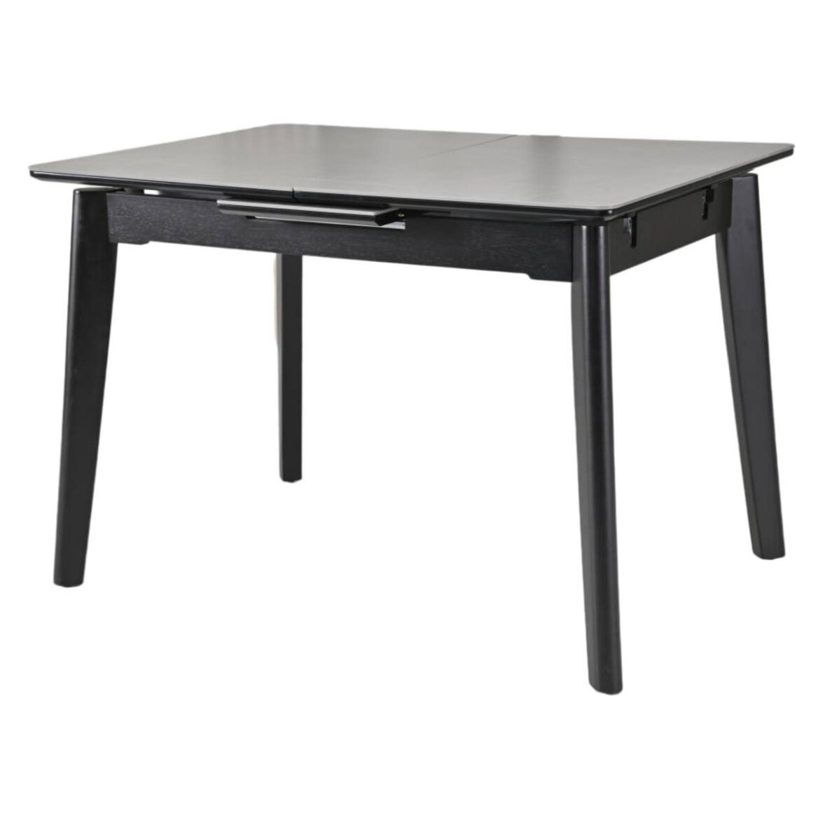 Išskleidžiamas valgomojo stalas OSTEN 110-140x80 cm, matinė pilka 1 Išskleidžiamas valgomojo stalas OSTEN 110-140x80 cm, matinė pilka 1