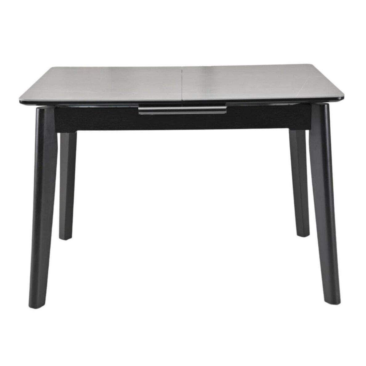 Išskleidžiamas valgomojo stalas OSTEN 110-140x80 cm, matinė pilka 2 Išskleidžiamas valgomojo stalas OSTEN 110-140x80 cm, matinė pilka 2