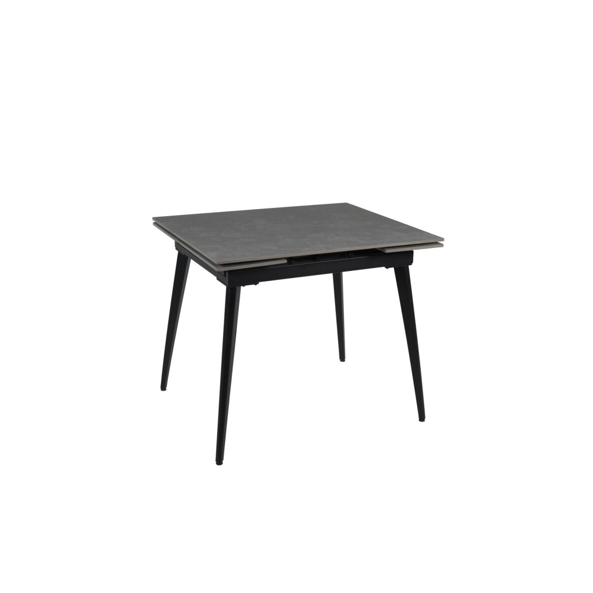 Išskleidžiamas valgomojo stalas REEF 90-140x70 cm, matinė tamsiai pilka 4