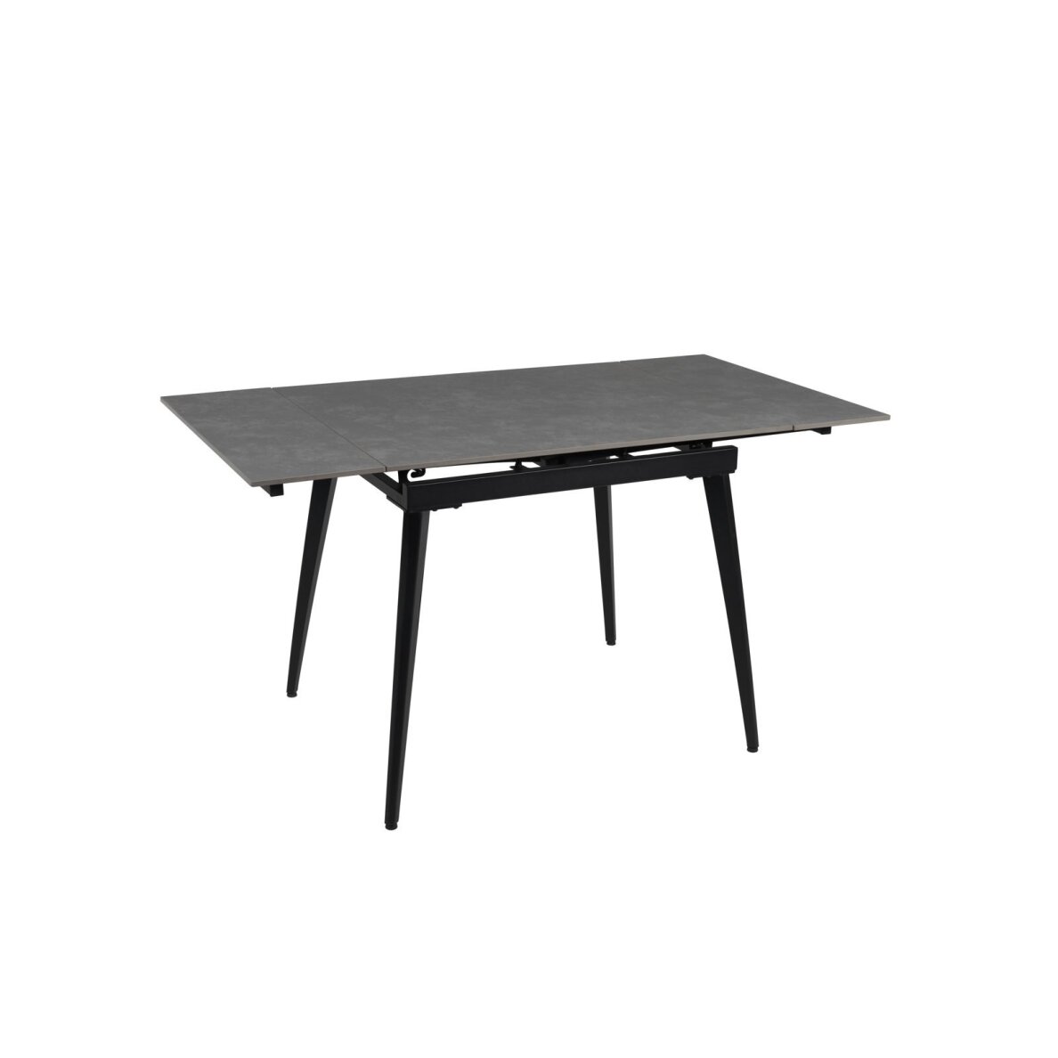 Išskleidžiamas valgomojo stalas REEF 90-140x70 cm, matinė tamsiai pilka 5