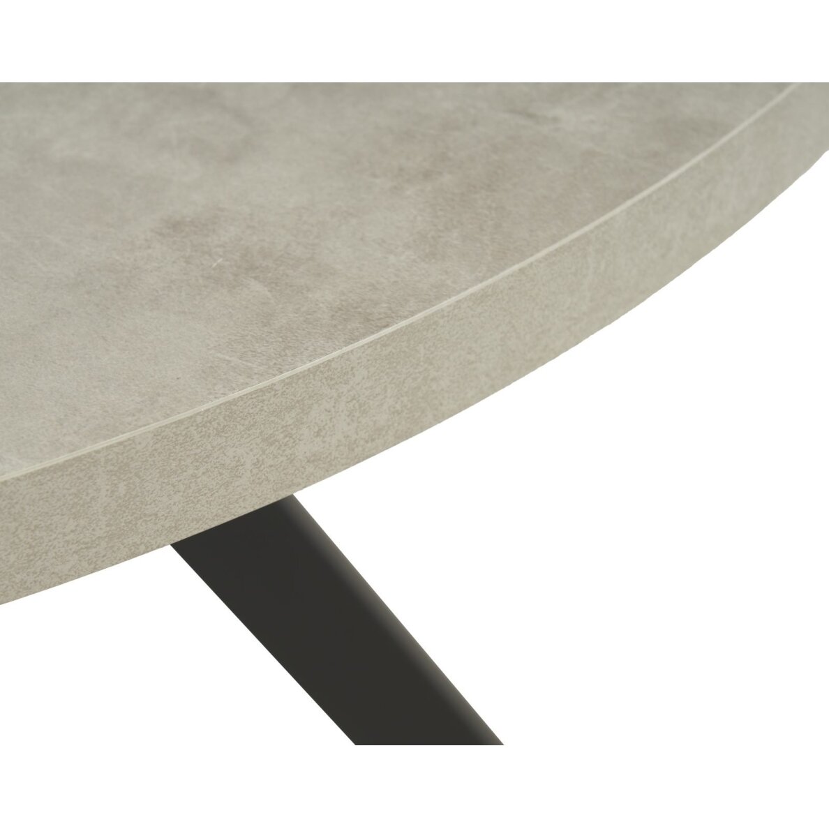 Išskleidžiamas valgomojo stalas RONDO 100-140x100 cm, pilka 5