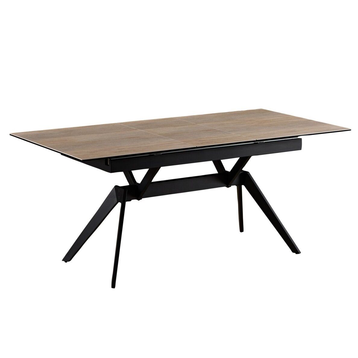 Išskleidžiamas valgomojo stalas TURS 140-180x90 cm, medžio raštas 2 Išskleidžiamas valgomojo stalas TURS 140-180x90 cm, medžio raštas 2