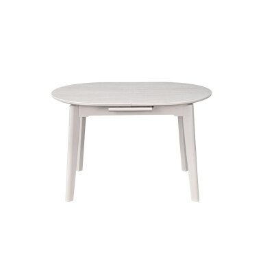 Išskleidžiamas valgomojo stalas ARES 120-150x85 cm, auksinis travertinas, pilkos kojos Išskleidžiamas valgomojo stalas ARES 120-150x85 cm, auksinis travertinas, pilkos kojos