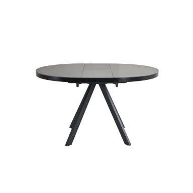 Išskleidžiamas valgomojo stalas LIBRA 100-130x100 cm, matinė šviesiai pilka Išskleidžiamas valgomojo stalas LIBRA 100-130x100 cm, matinė šviesiai pilka
