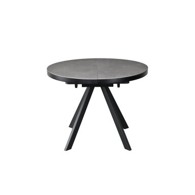 Išskleidžiamas valgomojo stalas LYRA 120-160x120 cm, matinė pilka Išskleidžiamas valgomojo stalas LYRA 120-160x120 cm, matinė pilka