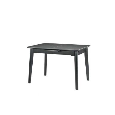 Išskleidžiamas valgomojo stalas OSTEN 110-140x80 cm, matinė tamsiai pilka Išskleidžiamas valgomojo stalas OSTEN 110-140x80 cm, matinė tamsiai pilka