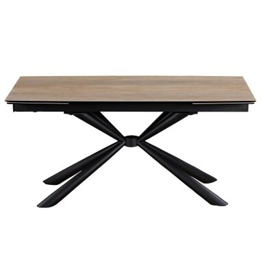 Išskleidžiamas valgomojo stalas STAV 160-240x90 cm, medžio raštas