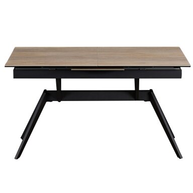 Išskleidžiamas valgomojo stalas TURS 140-180x90 cm, medžio raštas