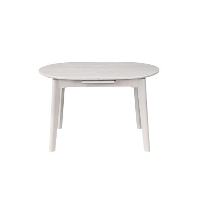 Išskleidžiamas valgomojo stalas ARES 120-150x85 cm, auksinis travertinas, pilkos kojos Išskleidžiamas valgomojo stalas ARES 120-150x85 cm, auksinis travertinas, pilkos kojos