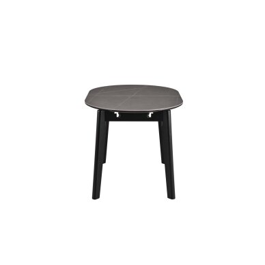 Išskleidžiamas valgomojo stalas ARES 140-180x85 cm, matinė pilka 3