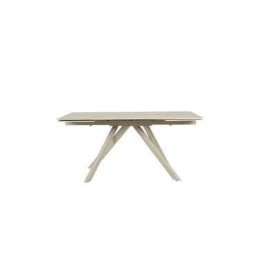 Išskleidžiamas valgomojo stalas CALISTO 160-240x90 cm, matinė smėlio (camel) 2