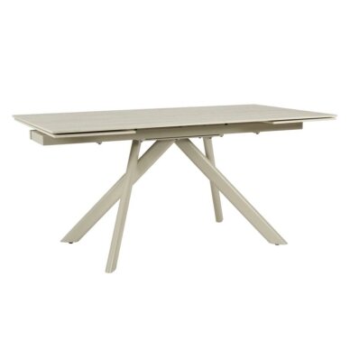 Išskleidžiamas valgomojo stalas CALISTO 160-240x90 cm, matinė smėlio (camel) Išskleidžiamas valgomojo stalas CALISTO 160-240x90 cm, matinė smėlio (camel)