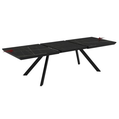 Išskleidžiamas valgomojo stalas CORIN 200-255x100 cm, matinė Sonata 3 Išskleidžiamas valgomojo stalas CORIN 200-255x100 cm, matinė Sonata 3