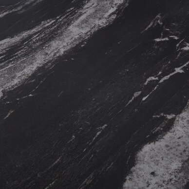 Išskleidžiamas valgomojo stalas CORVUS 165-240x90 cm, matinė „Black Galaxy“ 4