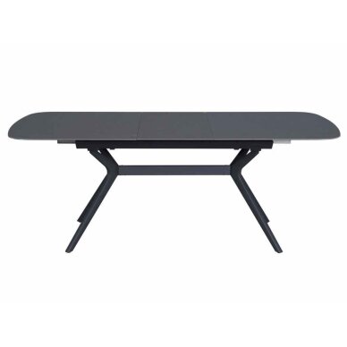 Išskleidžiamas valgomojo stalas DELF 160-204x90 cm, pilka 2