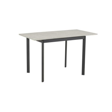 Išskleidžiamas valgomojo stalas LOFT 90-125x70 cm, pilka 3