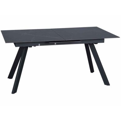 Išskleidžiamas valgomojo stalas MARS 160-205x90 cm, juoda Išskleidžiamas valgomojo stalas MARS 160-205x90 cm, juoda