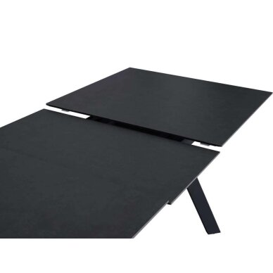 Išskleidžiamas valgomojo stalas MARS 160-205x90 cm, pilka 5