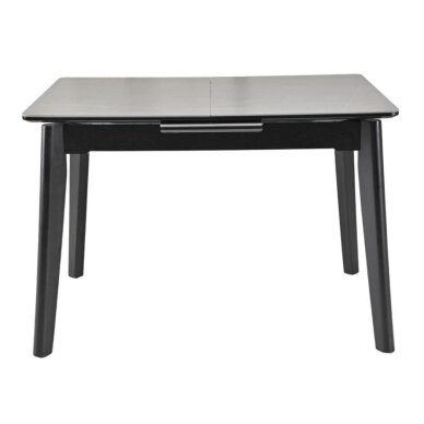 Išskleidžiamas valgomojo stalas OSTEN 110-140x80 cm, matinė pilka 2 Išskleidžiamas valgomojo stalas OSTEN 110-140x80 cm, matinė pilka 2