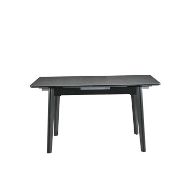 Išskleidžiamas valgomojo stalas OSTEN 110-140x80 cm, matinė tamsiai pilka 1 Išskleidžiamas valgomojo stalas OSTEN 110-140x80 cm, matinė tamsiai pilka 1