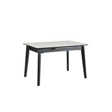 Išskleidžiamas valgomojo stalas OSTEN 120-160x80 cm, matinė balta 3 Išskleidžiamas valgomojo stalas OSTEN 120-160x80 cm, matinė balta 3