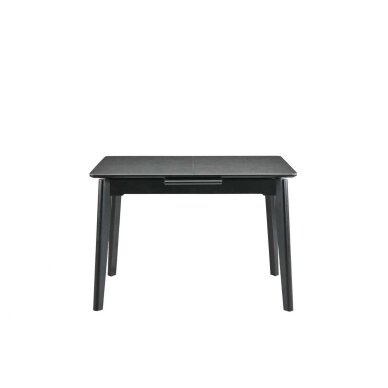 Išskleidžiamas valgomojo stalas OSTEN 120-160x80 cm, matinė tamsiai pilka 2 Išskleidžiamas valgomojo stalas OSTEN 120-160x80 cm, matinė tamsiai pilka 2