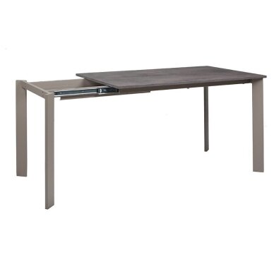 Išskleidžiamas valgomojo stalas RAMOS 120-200x80 cm, Oxyd (oksiduoto metalo efektas) 2 Išskleidžiamas valgomojo stalas RAMOS 120-200x80 cm, Oxyd (oksiduoto metalo efektas) 2