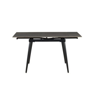 Išskleidžiamas valgomojo stalas REEF 90-140x70 cm, matinė šviesiai pilka 2 Išskleidžiamas valgomojo stalas REEF 90-140x70 cm, matinė šviesiai pilka 2