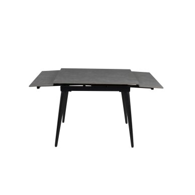 Išskleidžiamas valgomojo stalas REEF 90-140x70 cm, matinė tamsiai pilka 2 Išskleidžiamas valgomojo stalas REEF 90-140x70 cm, matinė tamsiai pilka 2