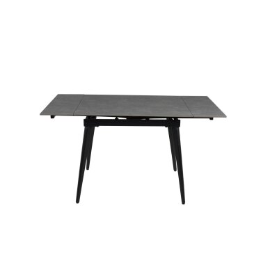 Išskleidžiamas valgomojo stalas REEF 90-140x70 cm, matinė tamsiai pilka 3 Išskleidžiamas valgomojo stalas REEF 90-140x70 cm, matinė tamsiai pilka 3